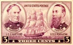 U. S. S. Hartford Stamp